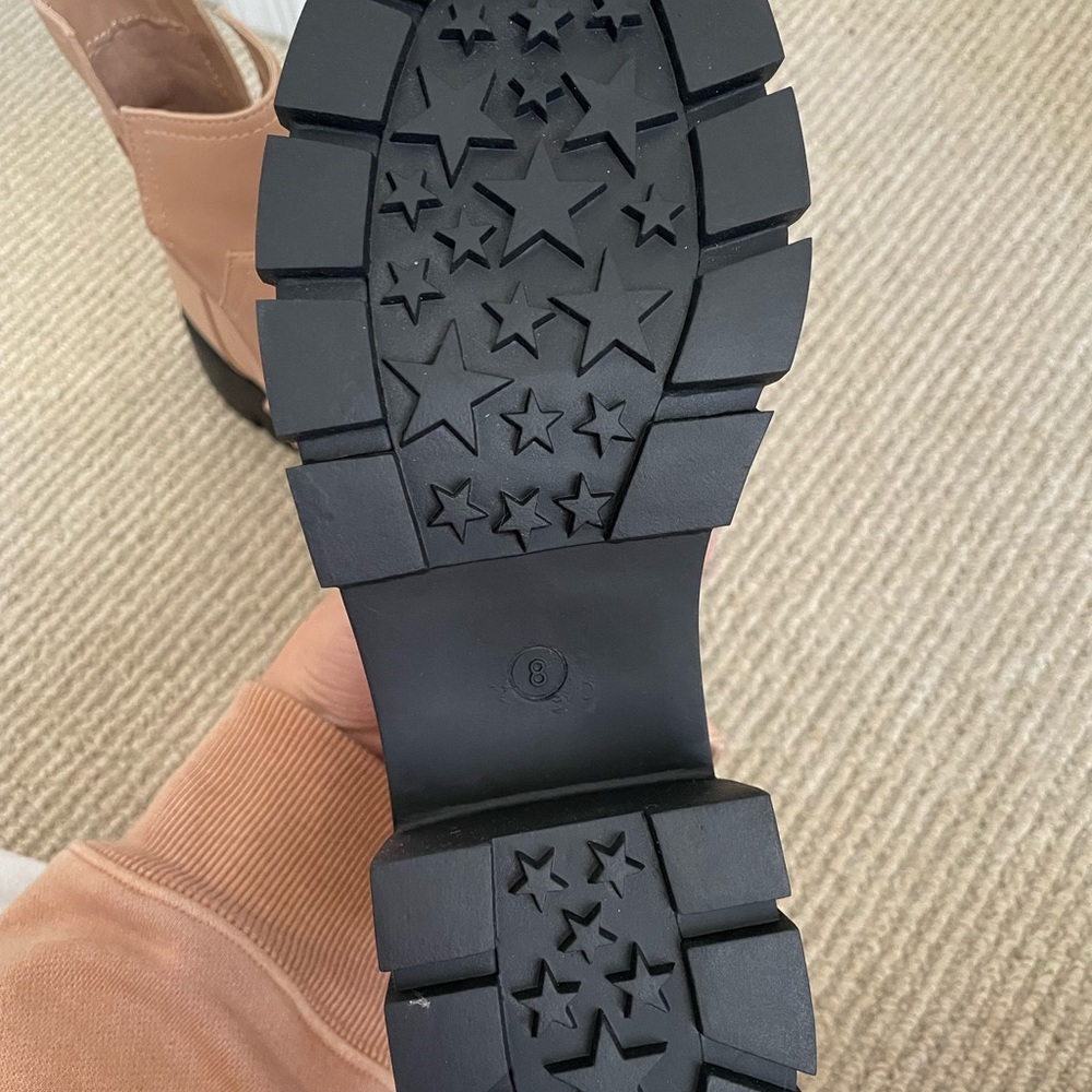 LEATHER COMBAT BOOTS - Picture 3 of 4